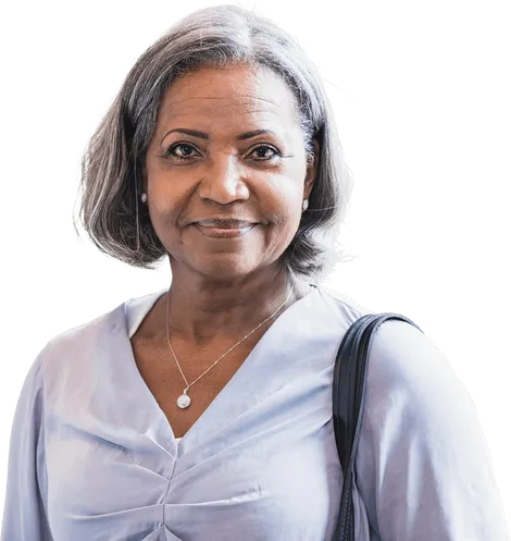 A person living with multiple myeloma, out doing what she loves